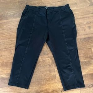 Eloquii "The Ultimate Stretch Suit Pin-tuck Pant" Size 26